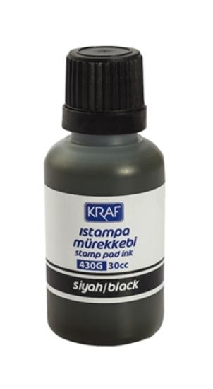 Kraf 430G Istampa Mürekkebi Siyah 30ml